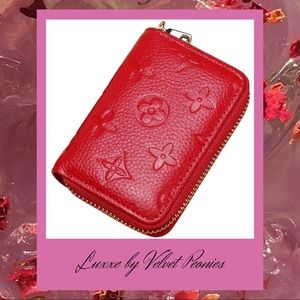 Italian Leather Empriente Cardholder Wallet